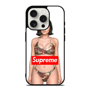 KYLIE JENNER SUPREME CAMO iPhone 15 Pro Case Cover KYLIE JENNER SUPREME CAMO iPhone 15 Pro Case Cover