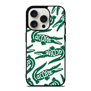 LACOSTE ART LOGO iPhone 15 Pro Case Cover LACOSTE ART LOGO iPhone 15 Pro Case Cover
