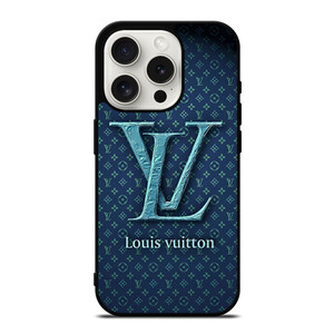 LOUIS VUITTON BLUE EMBLEM iPhone 15 Pro Case Cover LOUIS VUITTON BLUE EMBLEM iPhone 15 Pro Case Cover
