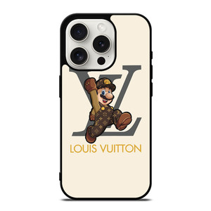 LOUIS VUITTON LOGO LV MARIO BROSS iPhone 15 Pro Case Cover LOUIS VUITTON LOGO LV MARIO BROSS iPhone 15 Pro Case Cover