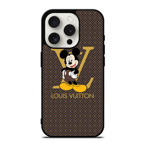LOUIS VUITTON LV MICKEY MOUSE iPhone 15 Pro Case Cover