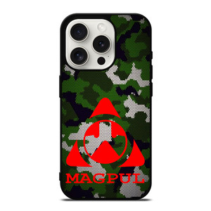 MAGPUL MULTICAM SKULL GREEN iPhone 15 Pro Case Cover MAGPUL MULTICAM SKULL GREEN iPhone 15 Pro Case Cover