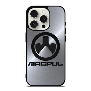 MAGPULL SILVER LOGO iPhone 15 Pro Case Cover MAGPULL SILVER LOGO iPhone 15 Pro Case Cover