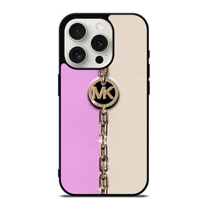 MICHAEL KORS MK LOGO CHAIN iPhone 15 Pro Case Cover MICHAEL KORS MK LOGO CHAIN iPhone 15 Pro Case Cover