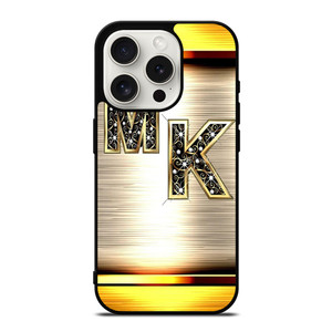 MICHAEL KORS MK LOGO GOLDIE EMBLEM iPhone 15 Pro Case Cover MICHAEL KORS MK LOGO GOLDIE EMBLEM iPhone 15 Pro Case Cover