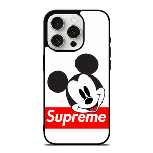 MICKEY MOUSE SUPREME CF iPhone 15 Pro Case Cover MICKEY MOUSE SUPREME CF iPhone 15 Pro Case Cover