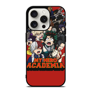 MY HERO ACADEMIA CHARACTER iPhone 15 Pro Case Cover