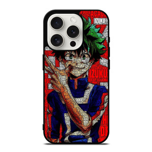 MY HERO ACADEMIA IZUKU MIDORIYA ANIME iPhone 15 Pro Case Cover MY HERO ACADEMIA IZUKU MIDORIYA ANIME iPhone 15 Pro Case Cover