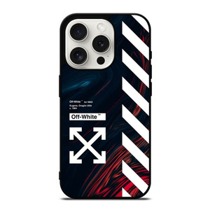 OFF WHITE LOGO FOR NIKE USA iPhone 15 Pro Case Cover