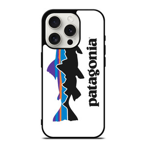 PATAGONIA FISHING BUILT LOGO iPhone 15 Pro Case Cover