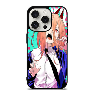 POWER CHAINSAW MAN ANIME iPhone 15 Pro Case Cover