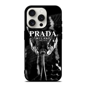 PRADA MILANO SNAKE iPhone 15 Pro Case Cover PRADA MILANO SNAKE iPhone 15 Pro Case Cover