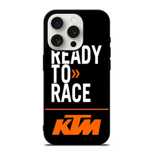 READY TO RACE KTM iPhone 15 Pro Case Cover READY TO RACE KTM iPhone 15 Pro Case Cover