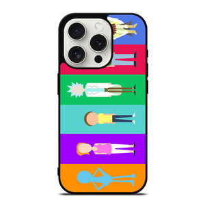 RICK AND MORTY CHARACTER iPhone 15 Pro Case Cover RICK AND MORTY CHARACTER iPhone 15 Pro Case Cover