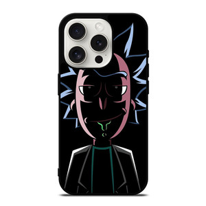 RICK AND MORTY FACE CARTOON SERIES iPhone 15 Pro Case Cover