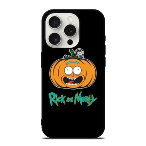 RICK AND MORTY HALLOWEEN PUMPKIN iPhone 15 Pro Case Cover