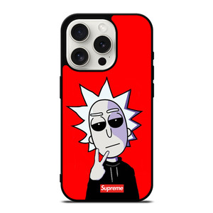 RICK AND MORTY RED SUPREME iPhone 15 Pro Case Cover RICK AND MORTY RED SUPREME iPhone 15 Pro Case Cover