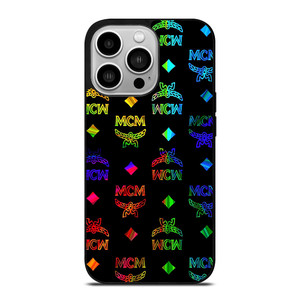 MCM WORLDWIDE RAINBOW  iPhone 14 Pro Case Cover