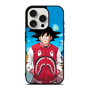 SON GOKU SUPREME BAPE SHARK iPhone 15 Pro Case Cover