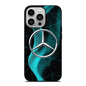 MERCEDES BENZ POLYGONAL LOGO  iPhone 14 Pro Case Cover MERCEDES BENZ POLYGONAL LOGO  iPhone 14 Pro Case Cover