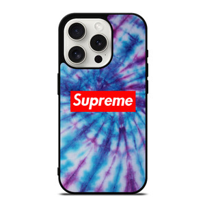 SUPREME DIE TYE iPhone 15 Pro Case Cover SUPREME DIE TYE iPhone 15 Pro Case Cover