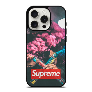 SUPREME DOPE SMOKE BOMB iPhone 15 Pro Case Cover SUPREME DOPE SMOKE BOMB iPhone 15 Pro Case Cover