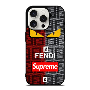 SUPREME FENDI ICON iPhone 15 Pro Case Cover SUPREME FENDI ICON iPhone 15 Pro Case Cover