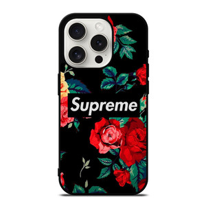 SUPREME FLOWER LOGO iPhone 15 Pro Case Cover SUPREME FLOWER LOGO iPhone 15 Pro Case Cover