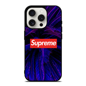 SUPREME GLOWING PALM TREE iPhone 15 Pro Case Cover SUPREME GLOWING PALM TREE iPhone 15 Pro Case Cover