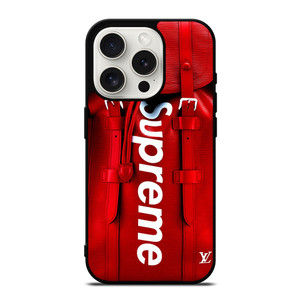 SUPREME LOUIS VUITTON BAG iPhone 15 Pro Case Cover SUPREME LOUIS VUITTON BAG iPhone 15 Pro Case Cover