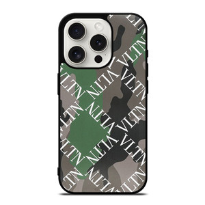 VALENTINO CAMO PATTERN iPhone 15 Pro Case Cover VALENTINO CAMO PATTERN iPhone 15 Pro Case Cover
