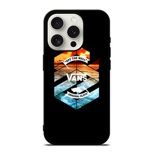 VANS OFF THE WALL CLOTH iPhone 15 Pro Case Cover
