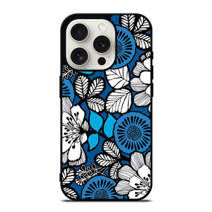 VERA BRADLEY BLUE BAYAU Samsung Galaxy S9 iPhone 15 Pro Case Cover