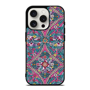 VERA BRADLEY FLOWER PATTERN 2 iPhone 15 Pro Case Cover VERA BRADLEY FLOWER PATTERN 2 iPhone 15 Pro Case Cover