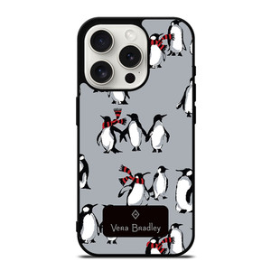 VERA BRADLEY PLAYFUL PENGUINS iPhone 15 Pro Case Cover