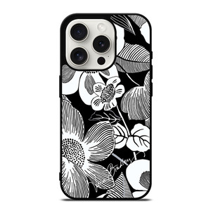 VERA BRADLEY WHITE BLOOMS iPhone 15 Pro Case Cover VERA BRADLEY WHITE BLOOMS iPhone 15 Pro Case Cover