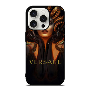 VERSACE ART MEDUSA iPhone 15 Pro Case Cover VERSACE ART MEDUSA iPhone 15 Pro Case Cover