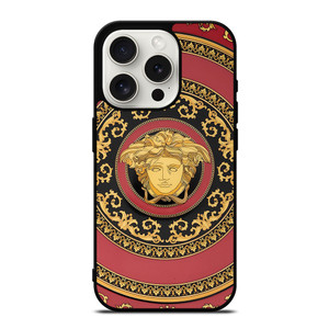VERSACE CLASSIC EMBLEM iPhone 15 Pro Case Cover VERSACE CLASSIC EMBLEM iPhone 15 Pro Case Cover