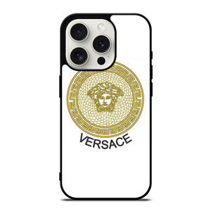 VERSACE ICON RED EMBROIDERY LOGO iPhone 15 Pro Case Cover VERSACE ICON RED EMBROIDERY LOGO iPhone 15 Pro Case Cover