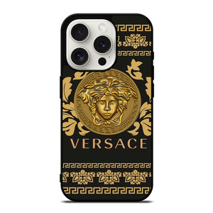 VERSACE LOGO EMBLEM iPhone 15 Pro Case Cover