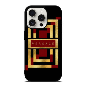 VERSACE LOGO RED GOLD ICON iPhone 15 Pro Case Cover VERSACE LOGO RED GOLD ICON iPhone 15 Pro Case Cover