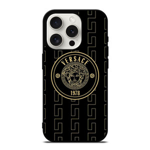 VERSACE MEDUSA LOGO 1978 iPhone 15 Pro Case Cover VERSACE MEDUSA LOGO 1978 iPhone 15 Pro Case Cover