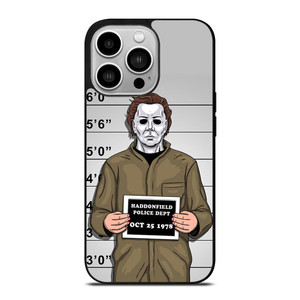 MICHAEL MYERS HALLOWEEN MUGSHOT iPhone 14 Pro Case Cover MICHAEL MYERS HALLOWEEN MUGSHOT iPhone 14 Pro Case Cover