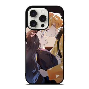 ZENITSU AND NEZUKO KAMADO DEMON SLAYER iPhone 15 Pro Case Cover
