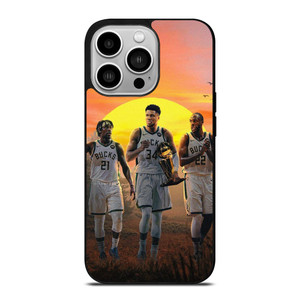 MILWAUKEE BUCKS NBA CHAMPIONS PLAYER iPhone 14 Pro Case Cover MILWAUKEE BUCKS NBA CHAMPIONS PLAYER iPhone 14 Pro Case Cover