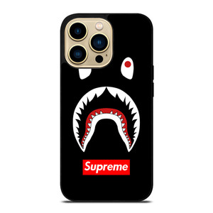 BAPE CAMO SHARK SUPREME BLACK iPhone 14 Pro Max Case Cover BAPE CAMO SHARK SUPREME BLACK iPhone 14 Pro Max Case Cover