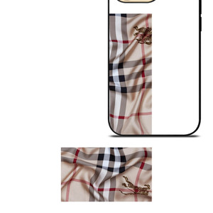 BURBERRY FABRIC iPhone 14 Pro Max Case Cover BURBERRY FABRIC iPhone 14 Pro Max Case Cover