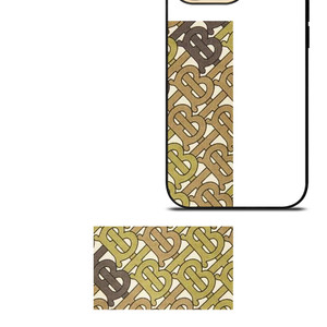 BURBERRY LOGO PATTERN EMBLEM iPhone 14 Pro Max Case Cover
