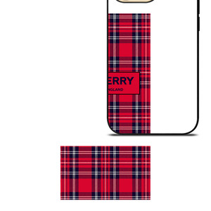 BURBERRY LONDON ENGLAND RED PATTERN iPhone 14 Pro Max Case Cover BURBERRY LONDON ENGLAND RED PATTERN iPhone 14 Pro Max Case Cover