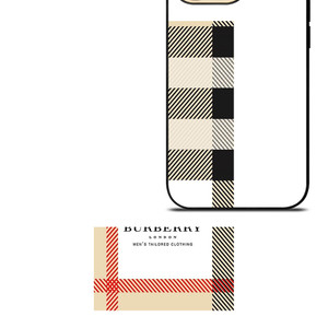 BURBERRY LONDON PATTERN LOGO iPhone 14 Pro Max Case Cover BURBERRY LONDON PATTERN LOGO iPhone 14 Pro Max Case Cover